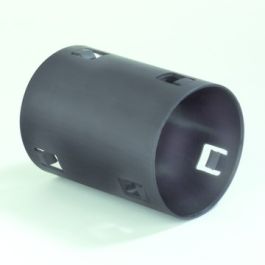 PE-PP Klikmof Kabelbeschermingsbuis 40mm zwart