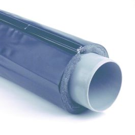Dykasol PVC akoestische afvoerleiding isolatie 40mm antraciet L=1m