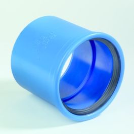 DykaSono PVC Overgangsstuk 50mm mof/lijmmof blauw