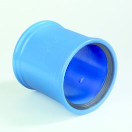 DykaSono PVC Steekmof 50mm 2x mof blauw