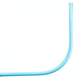 PVC Invoerbocht tbv Water 50mm r=750mm blauw L=1200mm