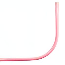 PVC Invoerbocht tbv Elektra 50mm r=500mm rood L=1200mm