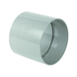 PVC Steekmof 32mm 2x lijmmof grijs