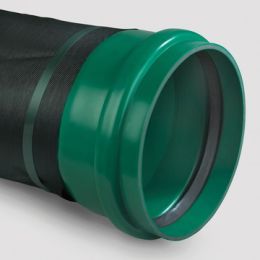 PVC IT Buis met geotextiel KOMO SN8 200x5,9mm groen L=5m